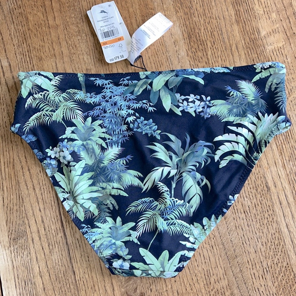 Tommy Bahama Palm Modern reversible high waist Hipster - Small - New - Picture 3 of 6